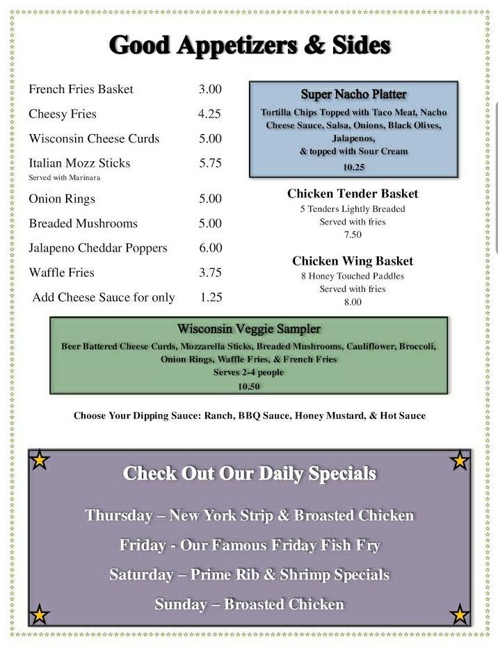 Good Times Bar & Grill Menu image 4